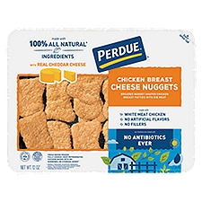 Perdue Chicken Breast Nuggets With Cheddar Cheese, 12 Ounce