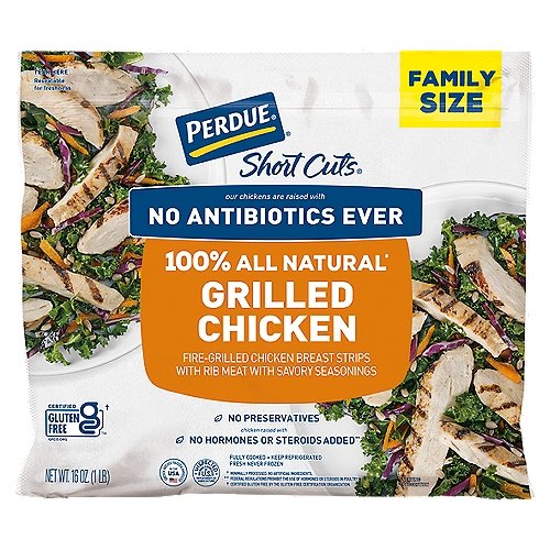 PERDUE® SHORT CUTS® Grilled Chicken Breast Strips, 16 oz