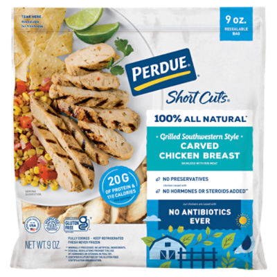 Perdue Short Cuts Carved Chicken Breast Southwestern Styl 