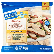 Perdue Short Cuts Honey Roasted, Carved Chicken Breast, 9 Ounce