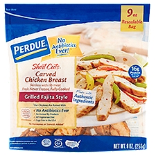 Perdue Short Cuts Grilled Fajita Style, Carved Chicken Breast , 9 Ounce