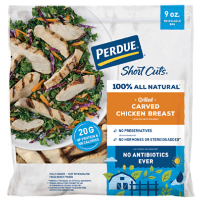 Perdue Short Cuts Grilled Carved Chicken Breast, 9 oz
