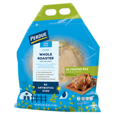 PERDUE® Oven Ready Whole Seasoned Roaster in Bag, 6 lbs.