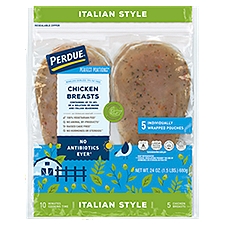 Perdue Perfect Portions Italian Style Chicken Breasts, 5 count, 24 oz