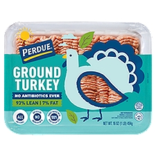 PERDUE® 93% Lean Dark Ground Turkey, 1 lb.