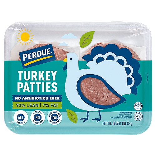 PERDUE® Fresh Ground Turkey Patties