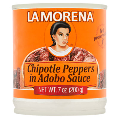 La Morena Chipotle Peppers in Adobo Sauce, 7 oz