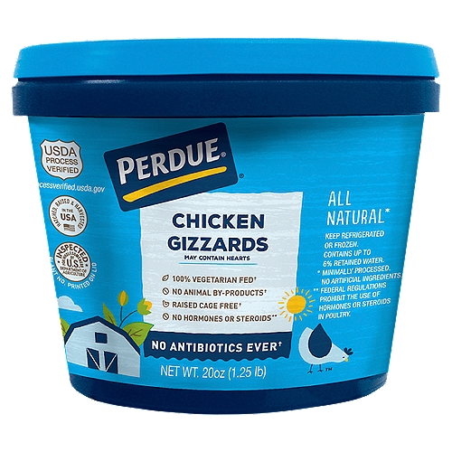 PERDUE® Fresh Chicken Gizzards (May Contain Hearts), 20 oz Cup