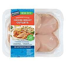 Perdue Fresh Cuts Chicken Breast Cutlets, 1.5 lbs, 24 Ounce