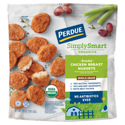 PERDUE SIMPLY SMART ORGANICS Whole Grain Chicken Breast Nuggets (29 oz