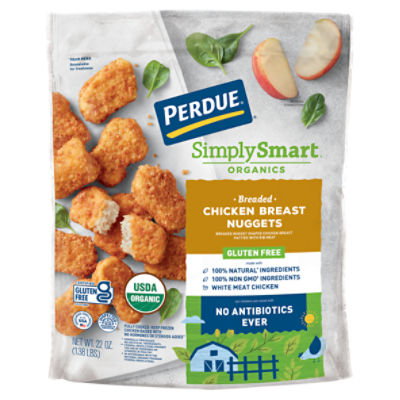 PERDUE® SIMPLY SMART® ORGANICS Gluten Free Breaded Chicken Nuggets, 22 oz. ShopRite