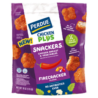 PERDUE® CHICKEN PLUS® Chicken Breast and Vegetable Snackers