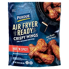 PERDUE® Air Fryer Ready Hot 'N Spicy Crispy Chicken Wings, 22 oz.