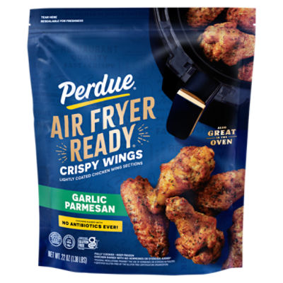 Perdue Air Fryer Ready Garlic Parmesan Crispy Wings, 22 oz