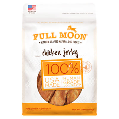 Full moon chicken deals jerky dog treats