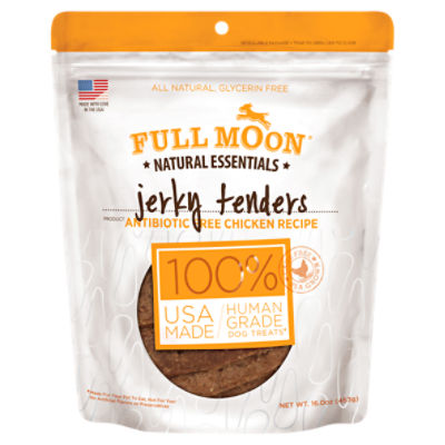 FULL MOON® All Natural Human Grade Essential Chicken Jerky Tenders Dog