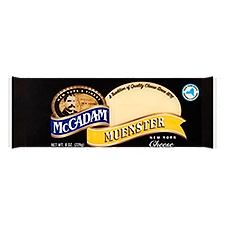 McCadam Muenster, New York Cheese, 8 Ounce