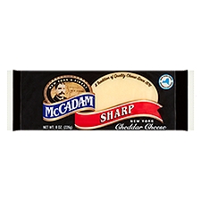 McCadam Sharp, New York Cheddar Cheese, 8 Ounce