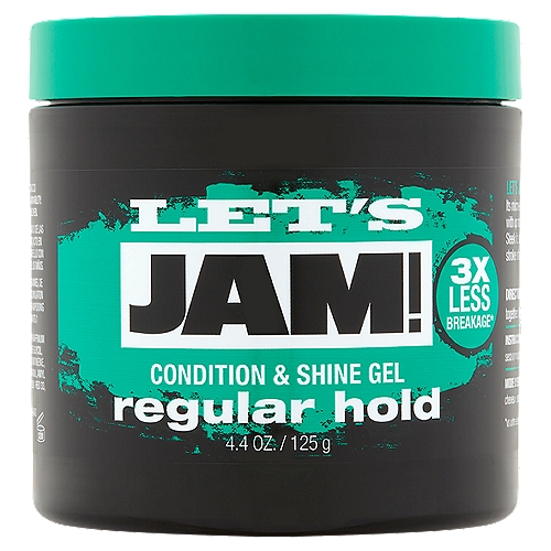 Let's Jam! Regular Hold Condition & Shine Gel, 4.4 oz