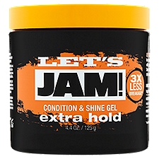 Let's Jam! Extra Hold Condition & Shine Gel, 4.4 oz