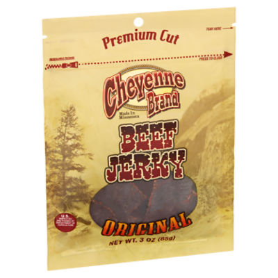 Cheyenne Brand Premium Cut Original Beef Jerky, 3 oz, 3.5 Ounce
