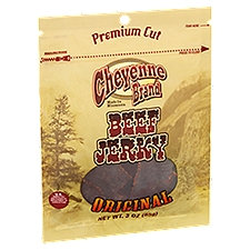 Cheyenne Brand Premium Cut Original, Beef Jerky, 3.5 Ounce