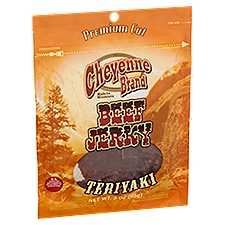 Cheyenne Brand Beef Jerky, Premium Cut Teriyaki, 3 Ounce