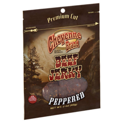 Cheyenne Brand Premium Cut Peppered Beef Jerky, 3 oz The Fresh Grocer
