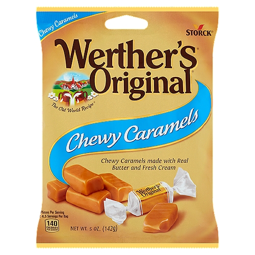 Storck Werther's Original Chewy Caramels, 5 oz
