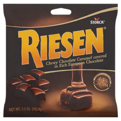 Storck Riesen Chewy Chocolate Caramel Candy, 5.5 oz