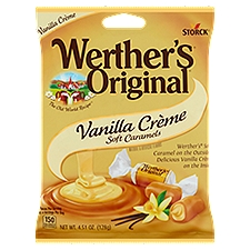 Storck Werther's Original Vanilla Crème Soft Caramels, 4.51 oz