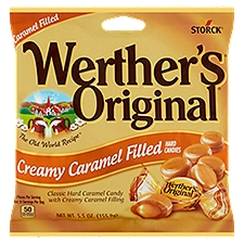 Storck Werther's Original Creamy Caramel Filled Hard Candies, 5.5 oz