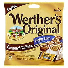 Storck Werther's Original Sugar Free Caramel Coffee Hard Candies, 2.57 oz