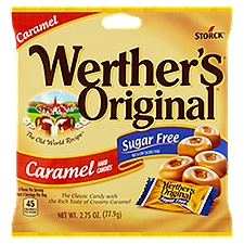Werther's Original Sugar Free Caramel, Hard Candies, 2.75 Ounce