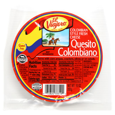 El Viajero Colombian Style Fresh Cheese, 10 oz