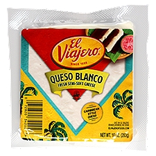 El Viajero Queso Blanco Fresh Snacking Cheese, 10 oz