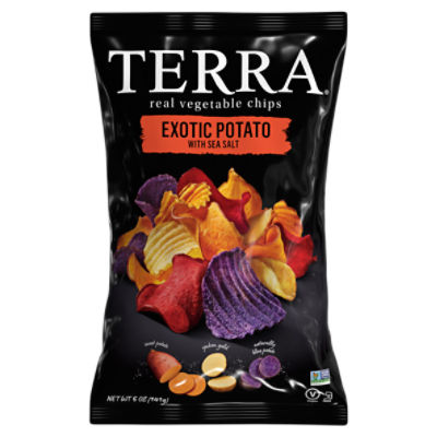 Terra Exotic Potato with Sea Salt Real Vegetable Chips, 5 oz