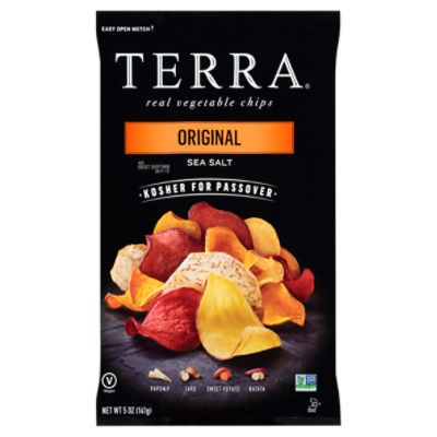 Terra Original Sea Salt Real Vegetable Chips, 5 oz ShopRite