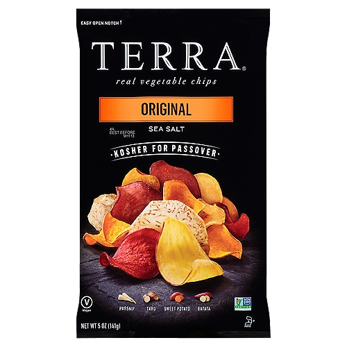 Terra Original Sea Salt Real Vegetable Chips, 5 oz