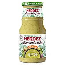 Herdez Medium Guacamole Salsa, 15.7 oz, 15.7 Ounce