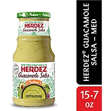Herdez Medium Guacamole Salsa, 15.7 oz, 15.7 Ounce