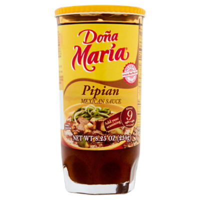 Doña Maria Pipian Mexican Sauce, 8.25 oz
