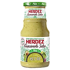 Herdez Mild Guacamole Salsa, 15.7 oz, 15.7 Ounce