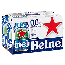 Heineken 0.0% Alcohol Free, Beer, 67.2 Fluid ounce