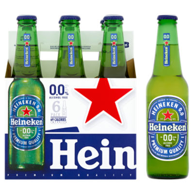 Heineken Malt Beverage, 11.2 fl oz, 6 count