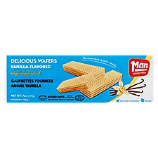 Man Vanilla Flavored Wafers, 7 oz