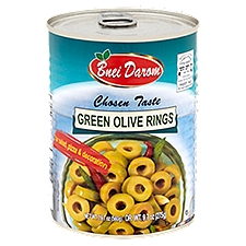 Bnei Darom Green Olive Rings, 19.7 oz