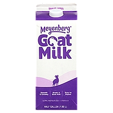 Meyenberg Goat Milk, half gallon