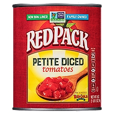 Red Gold RedPack Petite Diced Tomatoes, 28 oz, 28 Ounce