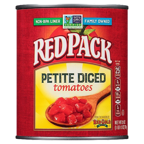 Red Gold RedPack Petite Diced Tomatoes, 28 oz